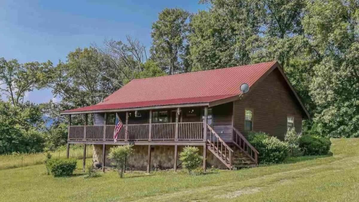 Beautiful View! Log Cabin,Fireplace,Hot Tub,Arcade,Pool,Fishing Sevierville Exterior foto